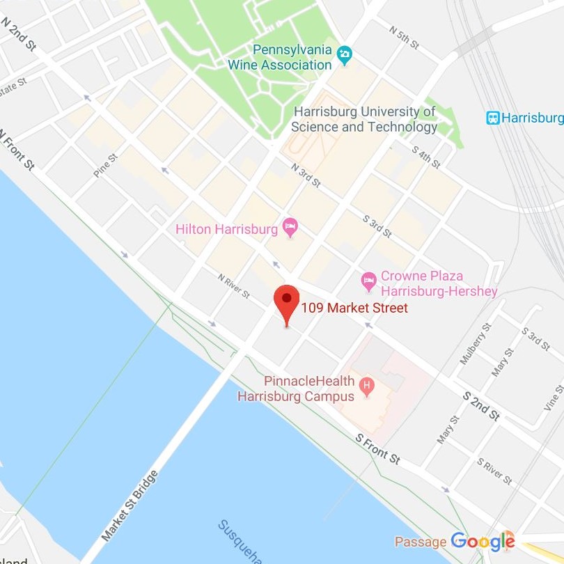 109 Market Street, Harrisburg, PA, 2019. Source Google Maps